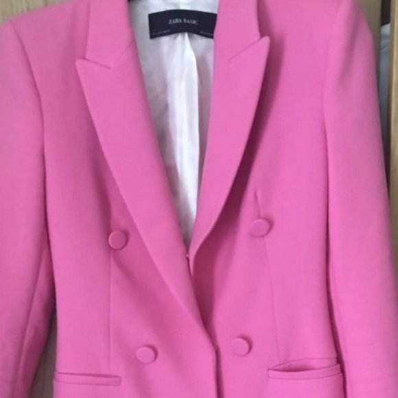 Zara pink blazer size Small - Picture 2 of 3